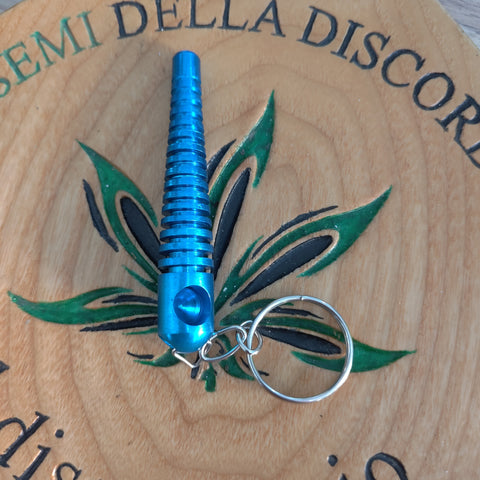 Pipa  in ergal Skeleton - Blu