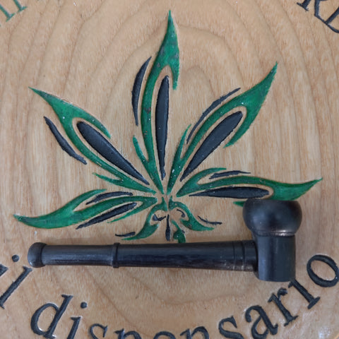 Pipa in ebano 9 cm