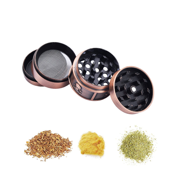 CHAMP HIGH 40MM SKULL GRINDER - BRONZO