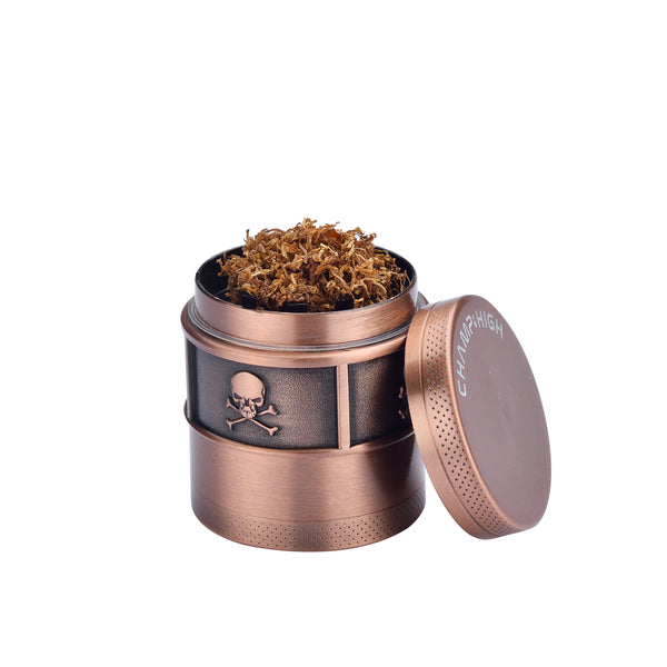 CHAMP HIGH 40MM SKULL GRINDER - BRONZO