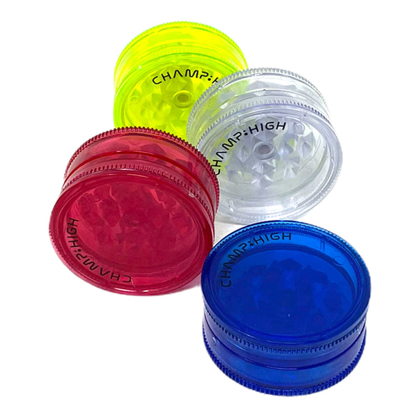 GRINDER CHAMP HIGH - PLASTICA - 42MM - COLORI MISTI