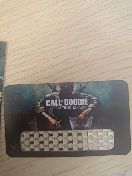 Grinder card CALL OF DOOBIE - SMOKE OPS