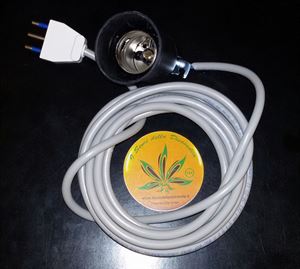 Cavo Elettrico con Spina 16A e Portalampada E40