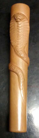 Chillum in Terracotta Medio Cobra