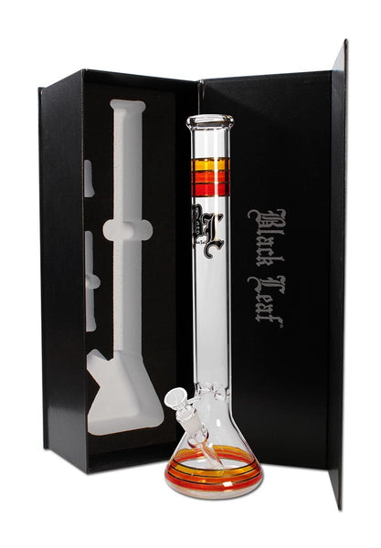 Ice Bong Flask Black Leaf