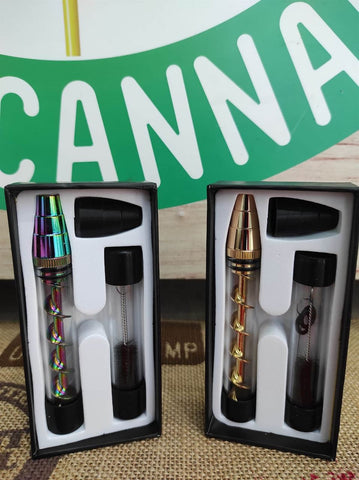 Twisty blunt glass