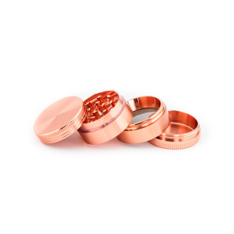 Grinder Oro Rosa in metallo 4 Parti 40mm