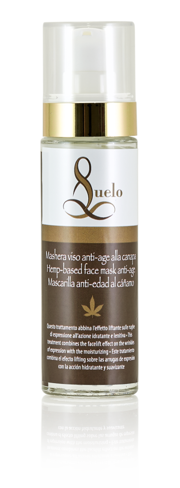 SUELO -Maschera viso anti-age alla canapa