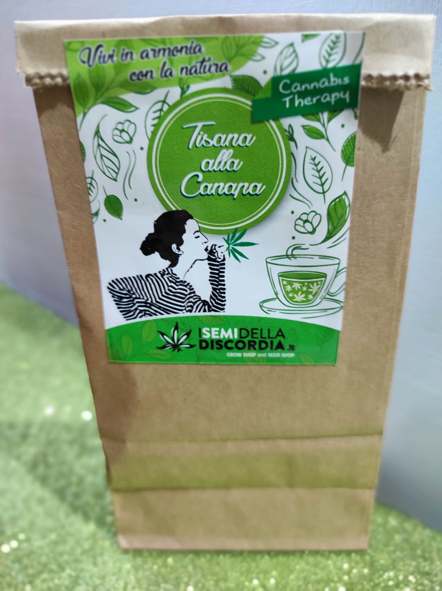 Tisana in filtri alla Cannabis (CALMANTE)