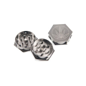 Grinder Metallo Esagonale foglia - 2 Parti 40mm