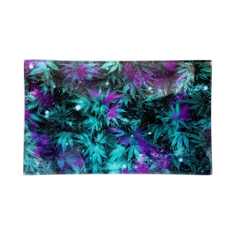 VASSOIO VETRO PICCOLO V SYNDICATE - WEED GALAXY